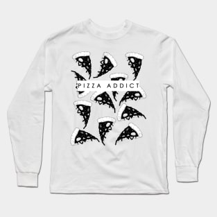 Pizza Addict Long Sleeve T-Shirt